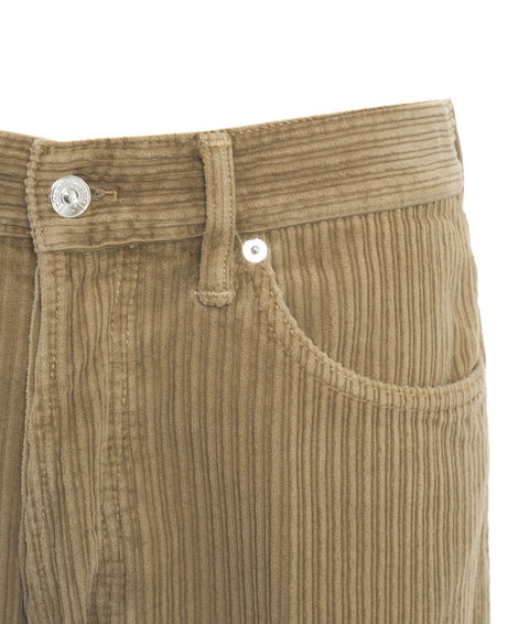 Pantaloni di velluto a coste 'Ica' #beige