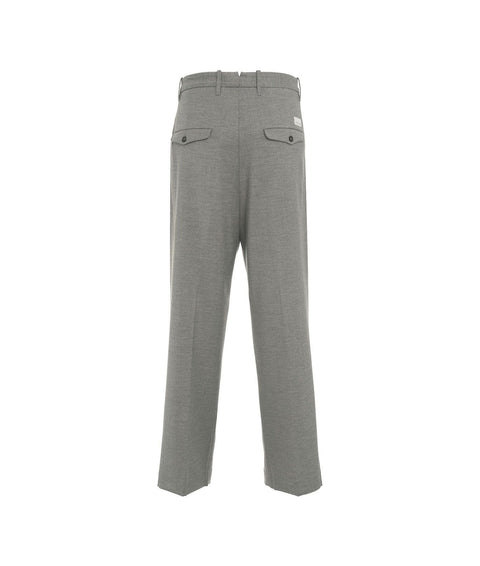 Pantaloni baggy a doppia pinces 'Kai' #grigio