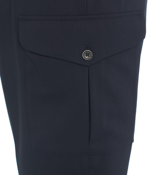 Pantaloni cargo 'Zeus' #blu