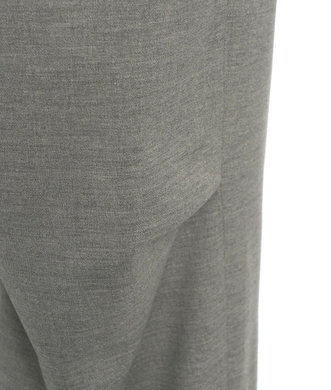 Pantaloni baggy 'Fabio' in misto lana #grigio