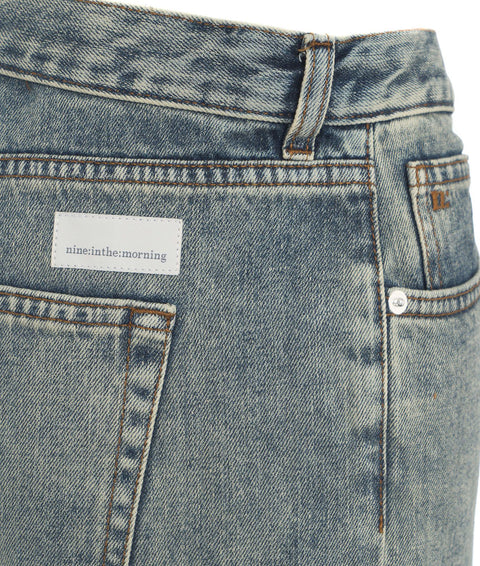 Straight Jeans 'Natalie' #blu