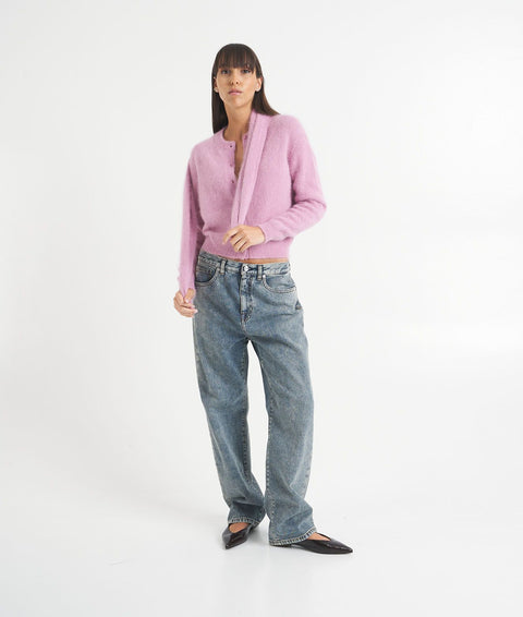 Straight Jeans 'Natalie' #blu