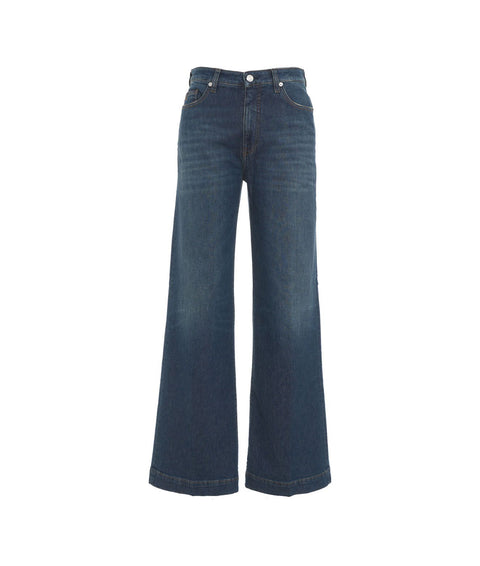 Jeans a palazzo 'Enna2' #blu