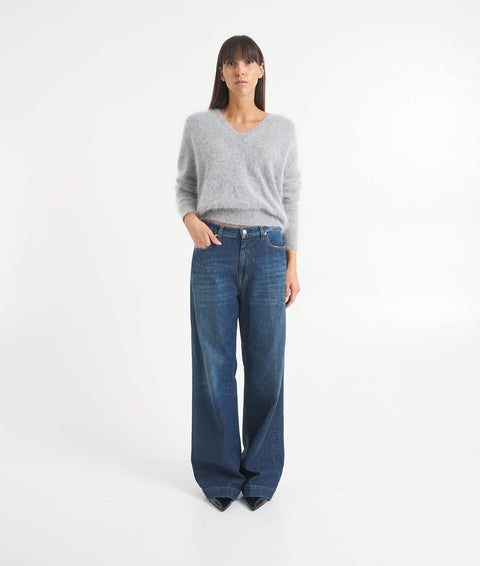 Jeans a palazzo 'Enna2' #blu