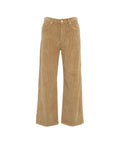 Pantaloni 'Elsa' in velluto a coste #beige