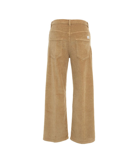 Pantaloni 'Elsa' in velluto a coste #beige