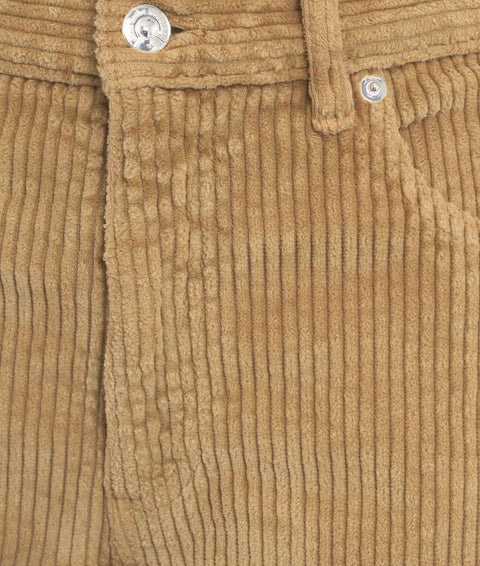 Pantaloni 'Elsa' in velluto a coste #beige