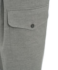 Pantaloni con tasche con patta #grigio