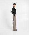 Pantalone palazzo "Deep" #beige