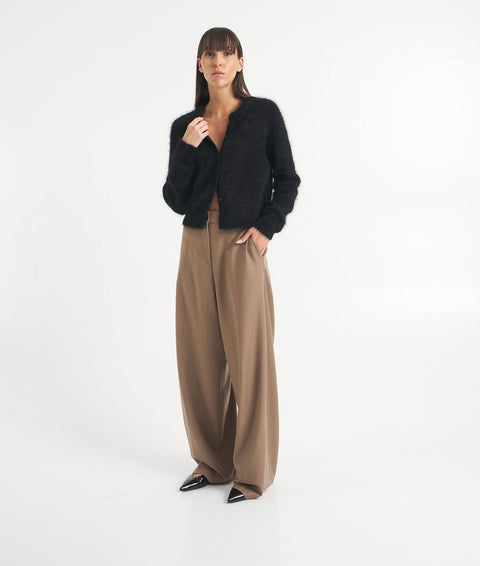 Pantalone Carrot Slim 'Nancy' #beige