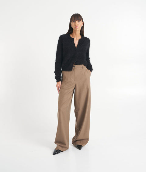 Pantalone Carrot Slim 'Nancy' #beige