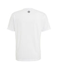 T-shirt con stampa del logo #bianco