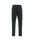 Pantaloni cargo con logo staccabile #nero