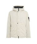 Parka in piuma #bianco