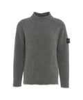 Maglione in ciniglia di cotone #grigio