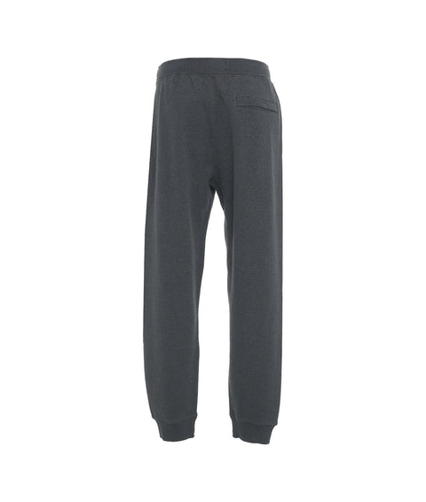 Joggers con logo rimovibile #grigio