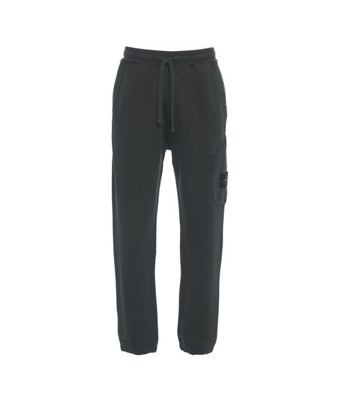 Pantaloni da jogging con logo staccabile #grigio