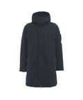 Parka in piuma d'oca #blu