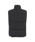 Gilet trapuntato in piuma d'oca #nero