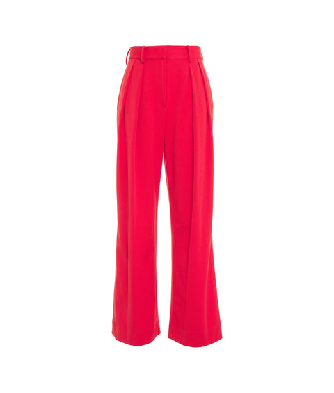 Pantaloni a vita alta #rosso