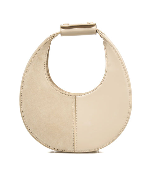 Split Moon Bag #beige