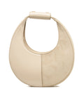 Split Moon Bag #beige