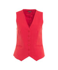 Gilet monopetto 'Brett' #rosso