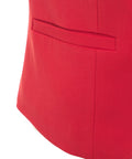 Gilet monopetto 'Brett' #rosso