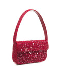 Borsa con perline 'Tommy' #rosso