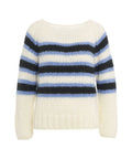 Maglione in maglia di mohair “Epoke #blu