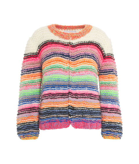 Cardigan in mohair “Gabi #multicolore