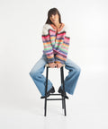 Cardigan in mohair “Gabi #multicolore