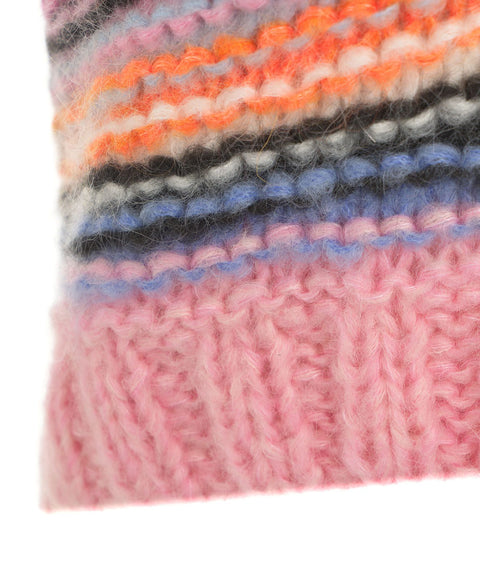 Gilet in maglia mohair 'Ginny' #multicolore