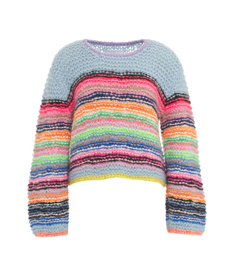 Maglione in mohair “Sassie #multicolore