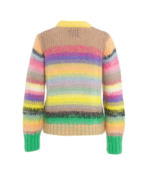 Maglione in mohair 'Veneda' #multicolore