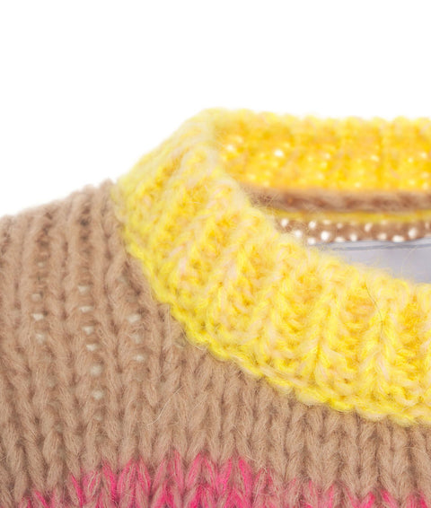 Maglione in mohair 'Veneda' #multicolore