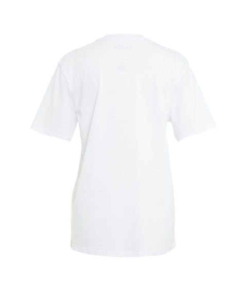 T-shirt "Chips" #bianco