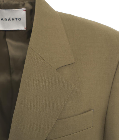 Blazer con dettagli di cucitura #verde