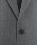 Blazer con dettagli di cucitura #grigio