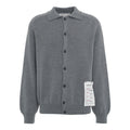 Cardigan in maglia #grigio