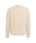 Maglione in maglia di misto alpaca #bianco