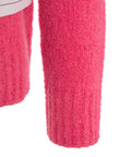 Maglione in maglia di misto alpaca #pink