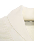 Maglione in maglia con dettaglio collo #bianco