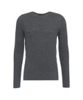 Maglione a maglia in lana vergine #grigio