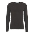 Maglione a maglia in lana vergine #marrone