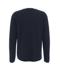 Maglione in misto lana #blu