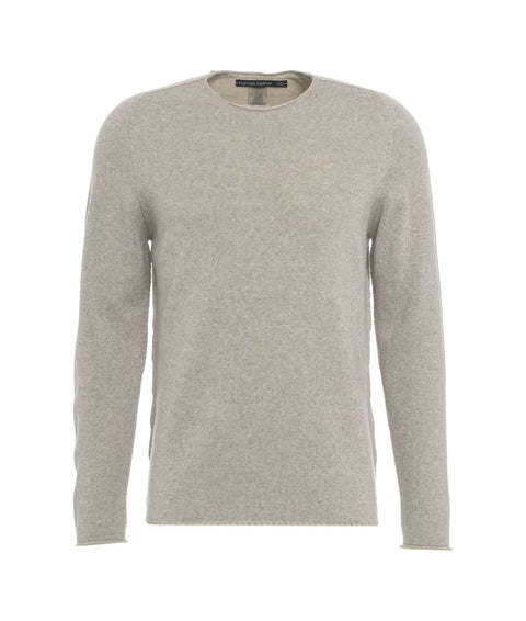 Maglione in misto lana #grigio