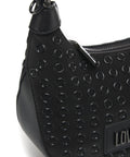 Mini borsa con rivetti #nero