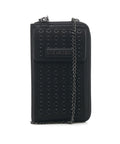 Portemonnaie bag with studs #nero