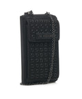 Portemonnaie bag with studs #nero